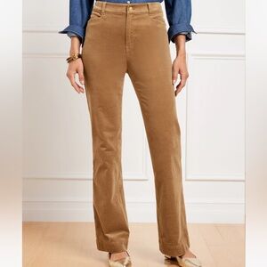 Talbot’s STRETCH CORDUROY FLARE LEG PANTS